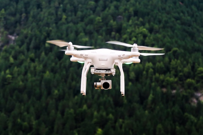 Drone aerial surveillance
